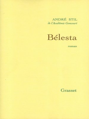cover image of Belesta